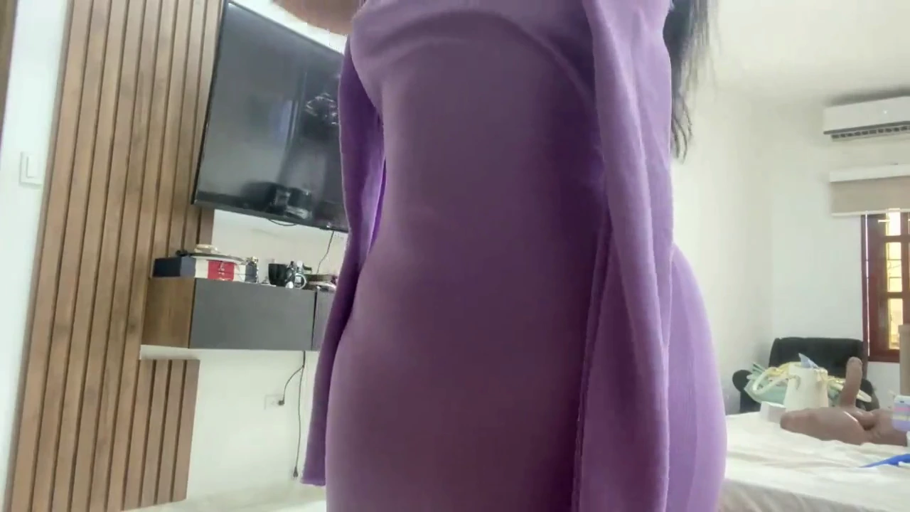 Voluptuous BBW woman undresses to pleasure my large penis porn video